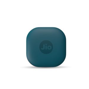 JioTag Air |Works with Apple Find My on iPhone|Global Tracking | BT Tracker, Blue
