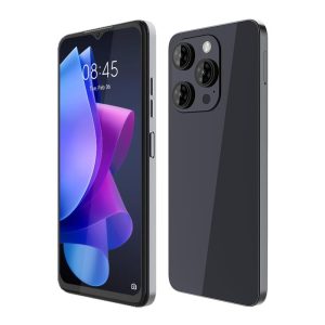 IKALL Z19 Smartphone with 6.5'' HD+ Display, Android 12 (Powerful Performance), 4GB Ram, 64GB Storage (Black)