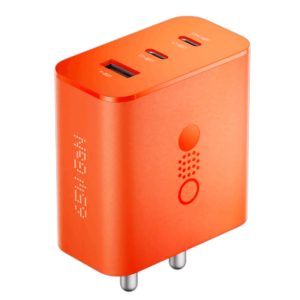 CMF BY NOTHING 65 W Gan 3 A Multiport Backcase For Mobile USB Type A Charger (Orange)
