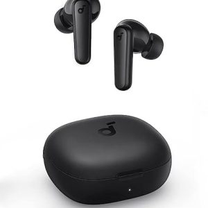 ANKER Soundcore R50i True Wireless in-Ear Earbuds, TWS with 30H+ Playtime, Clear Calls & High Bass, Black