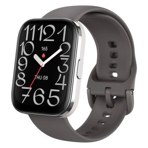 Amazfit Bip 5 Unity 46mm Smartwatch, Bluetooth Phone Calling, 1.91" High-Resolution Display, Android/iOS (Charcoal)