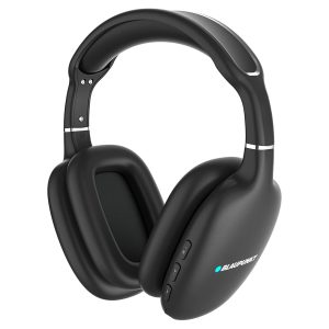 Blaupunkt BH31 Bluetooth Wireless Over Ear Headphones I 40MM Drivers I HD Sound I Soft PU Headband (Black)