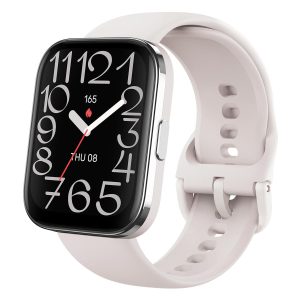 Amazfit Bip 5 Unity 46mm Smartwatch, Bluetooth Phone Calling,1.91" High-Resolution Display, Android/iOS (Grey)