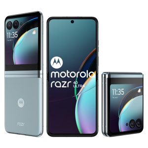 Motorola razr 40 Ultra (Glacier Blue, 8GB RAM, 256GB Storage)