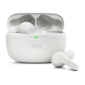 JBL Wave Beam in-Ear Wireless Earbuds (TWS) Google Fastpair (White)