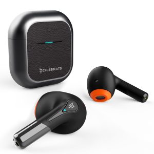 CrossBeats Newly Launched Intenz True Wireless TWS in-Ear Earbuds, Upto 100H Playtime,3mm Titanium Drivers