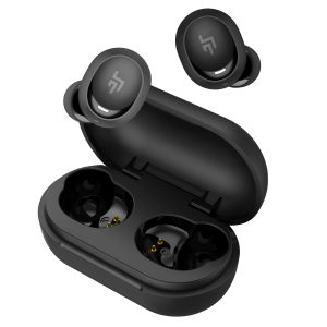CrossBeats Groov Buds True Wireless in Ear Earbuds TWS, Quad mic ENC,Bluetooth Wireless Earphones, Gaming Mode, Black