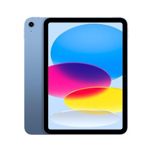 Apple iPad (10th generation): with A14 Bionic chip, 27.69 cm (10.9″) Liquid Retina display, 64GB, Wi-Fi 6 + 5G cellular, Blue