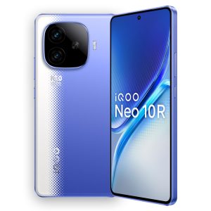 iQOO Neo 10R 5G (Raging Blue, 8GB RAM, 256GB Storage)