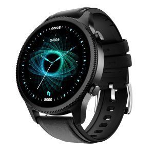 NoiseFit Halo 1.43" AMOLED Display, Bluetooth Calling Round Dial Smart Watch, (Classic Black)