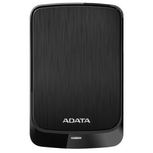 A-DATA Hv320 2Tb 3.5 Inch Sata Iii Slim External Hard Drive/HDD-Black,for Windows,Mac,Linux,Play Station, Black