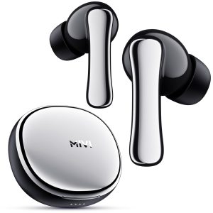 Mivi SuperPods Halo ANC Earbuds with Spatial Audio, 3D Soundstage, 60H Playtime,True Wireless ear buds