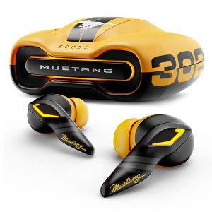 Boult X Mustang Newly Launched Torq TWS Earbuds with 60H Playtime, IPX5 Ear buds Wireless (Yellow