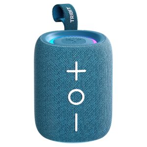 Tribit StormBox Mini 12W 5.4 Bluetooth Wireless Speaker,,12H Playtime,IPX7 Waterproof,Travel Blue