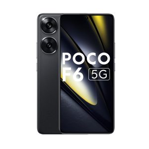POCO F6 5G (Black, 256 GB)  (12 GB RAM)