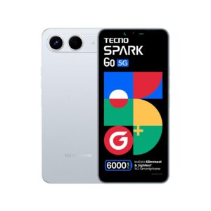 Spark GO 5G (Sky Blue, 4GB+128GB) | India’s lightest 6000mAh Phone