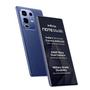 Infinix Note 50s 5G+ (Marine Drift Blue, 6GB RAM, 128GB Storage)