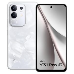 vivo Y31 Pro 5G (Dreamy White, 8GB RAM, 128GB Storage)