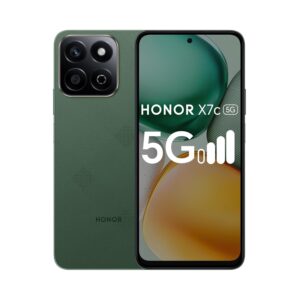 Honor X7c 5G Dual SIM | 8GB RAM, 256GB Storage (Vegan Leather Forest Green)