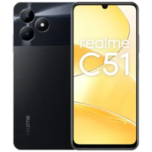 realme C51 (Carbon Black, 4GB RAM, 128GB Storage)
