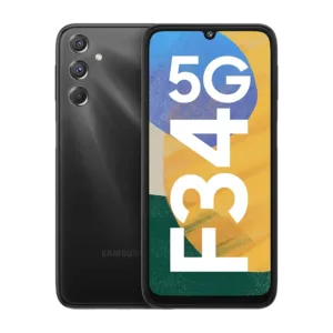 SAMSUNG Galaxy F34 5G (6GB RAM, 128GB, Electric Black)