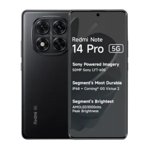 Redmi Note 14 Pro 5G (Titan Black, 8GB RAM+ 128GB Storage)