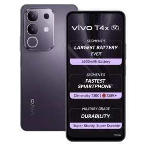 vivo T4x 5G (Pronto Purple, 128 GB)  (6 GB RAM)
