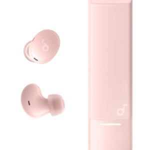 soundcore A30i, Noise Cancelling Earbuds,Stylish Design, Lightweight Comfort, Bluetooth 5.4-Pink