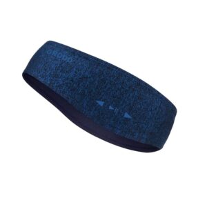 GRODD Bluetooth Smart Head Band, Ultra Thin Speakers,Washable (Savoy Blue)