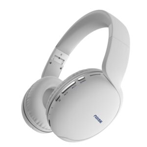 Noise Two Wireless On-Ear Headphones with 50 Hours Playtime, Low Latency(up to 40ms) (Calm White)