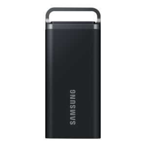 Samsung T5 EVO Portable SSD 2TB, USB 3.2 Gen 1 External Solid State Drive, Seq. Read Speeds Up to 460MB/s, Black