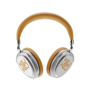 KEJBYKEJ India'S 1St And Only Over ear Headphone Brand Created By A 3X Grammy Winning Artist Ricky Kej|Av900 Anc Version 2.0|Beige