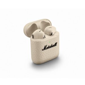 Marshall Minor III Bluetooth Truly Wireless in-Ear Earbuds with Mic (Cream)