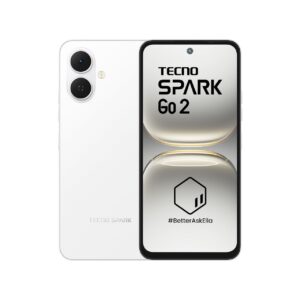 Tecno Spark GO 2 ( Veil White , 4GB+64GB ) | Segment 1st IP64 SGS Certified