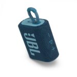 JBL Go 3, Wireless Ultra Portable Bluetooth Speaker, Pro Sound, Vibrant Colors , Waterproof, Type C (Without Mic, Blue)