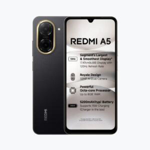 REDMI A5 (Just Black, 128 GB)  (4 GB RAM)