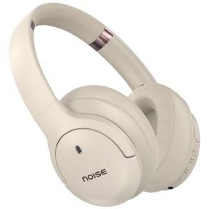 Noise Newly Launched 4 Wireless On-Ear Headphones with 70H Playtime, ENC, 40mm Driver,(Calm Beige)