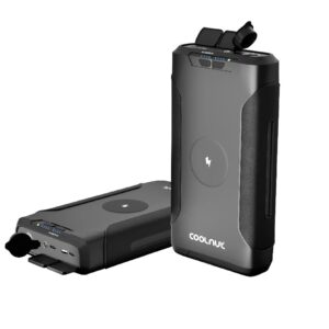 Coolnut Compact Solar Power Station, Power Bank 60000 mAh, 150Watt- 222Wh Capacity & 5 Years Warranty