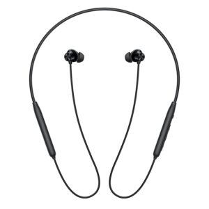 OnePlus Bullets Wireless Z2 ANC Bluetooth in Ear Earphones with Mic, 45dB Hybrid ANC, Bombastic Bass - 12.4 mm Drivers (Black)