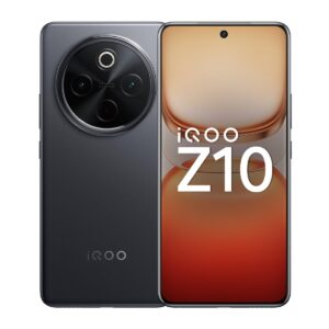 iQOO Z10 5G (Stellar Black, 12GB RAM, 256GB Storage)