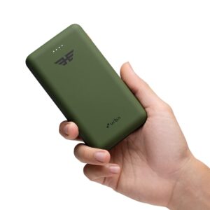 URBN 20000 mAh Li-Polymer Ultra Compact Power Bank, Made in India (Camo)