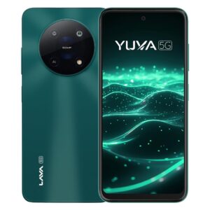 Lava Yuva 5G (Mystic Green, 4GB RAM, 128GB Storage)