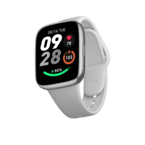 Redmi Watch 3 Active BT Calling 1.83" Screen, Premium Metallic Finish, 200+ Watch Faces,Grey