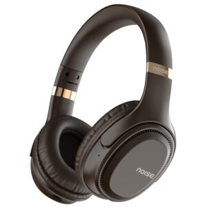 Noise Newly Launched 3 Wireless On-Ear Headphones with 70H Playtime, 40mm Driver, (Dark Brown)