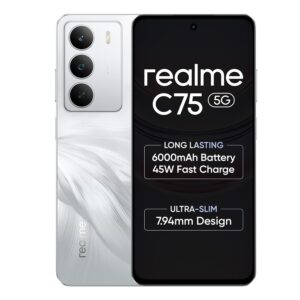 realme C75 Smartphone 4+128GB White