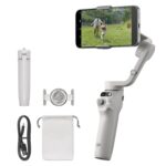DJI OSMO Mobile 6 Smartphone Gimbal Stabilizer, 3-Axis Phone Gimbal, Built-in Extension Rod, Portable and Foldable Gimbal for Android and iPhone