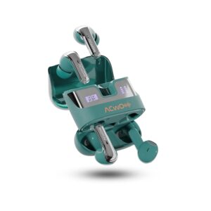 DwOTS Fire Ultra | 75Hrs Playtime | Quad Mics with ANC | Voice Assistant Integration - Aqua Teal