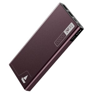 boAt Energyshroom PB300 Powerbank with 10000mAh Battery (Burgundy)