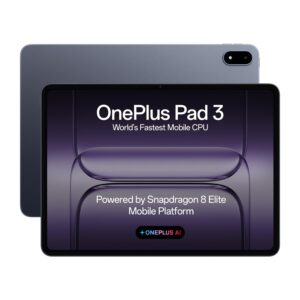 OnePlus Pad 3 World's Fastest Snapdragon 8 Elite, 16 GB RAM + 512 GB ROM WiFi, Storm Blue