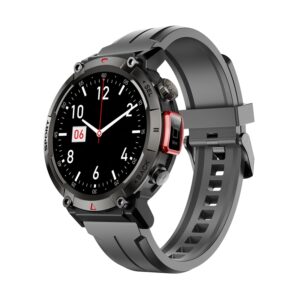 Cult Ranger XR1-1.43" AMOLED Display,Outdoor Rugged Smartwatch for Men, Bluetooth Calling, Grey